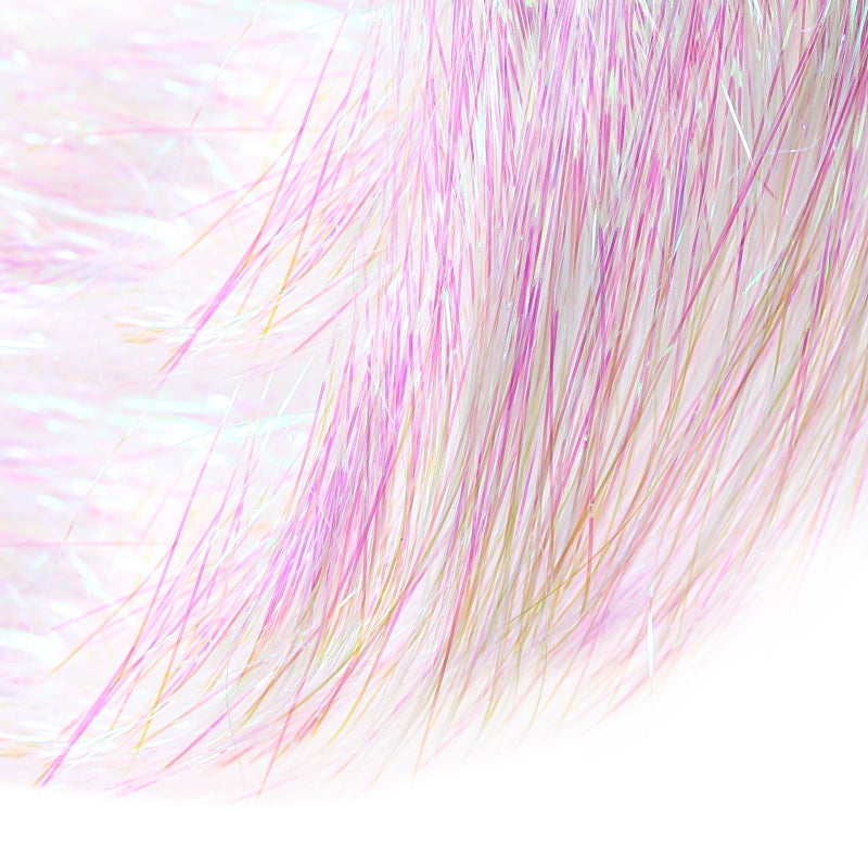 JXITON 3000pcs Christmas Icicle Tinsel,18in Iridescent Foil Fringe Tinsel Strand Icicle Tinsel Christmas Tree Tinsel for Christmas Holiday Decor Birthday Supplies - Image 2